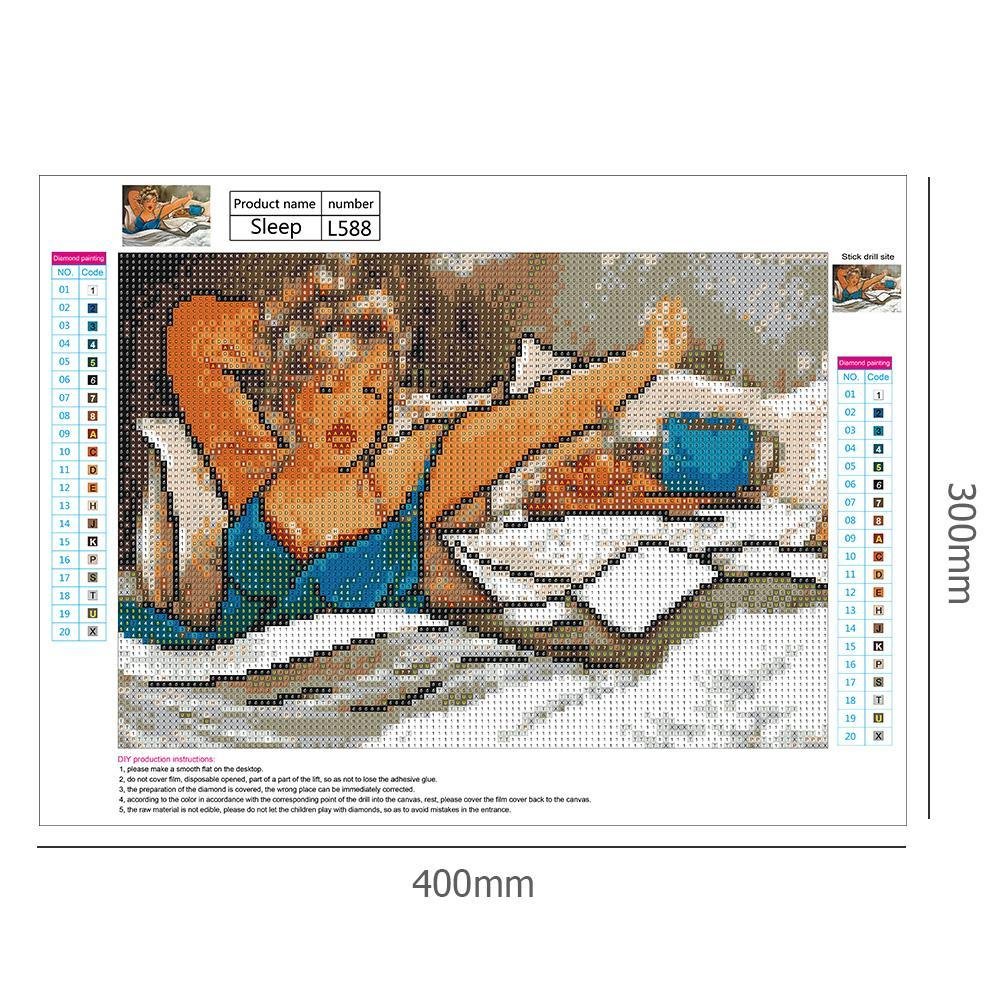 Pintura Diamante - Rodada Completa - Desfrutando de Mulheres