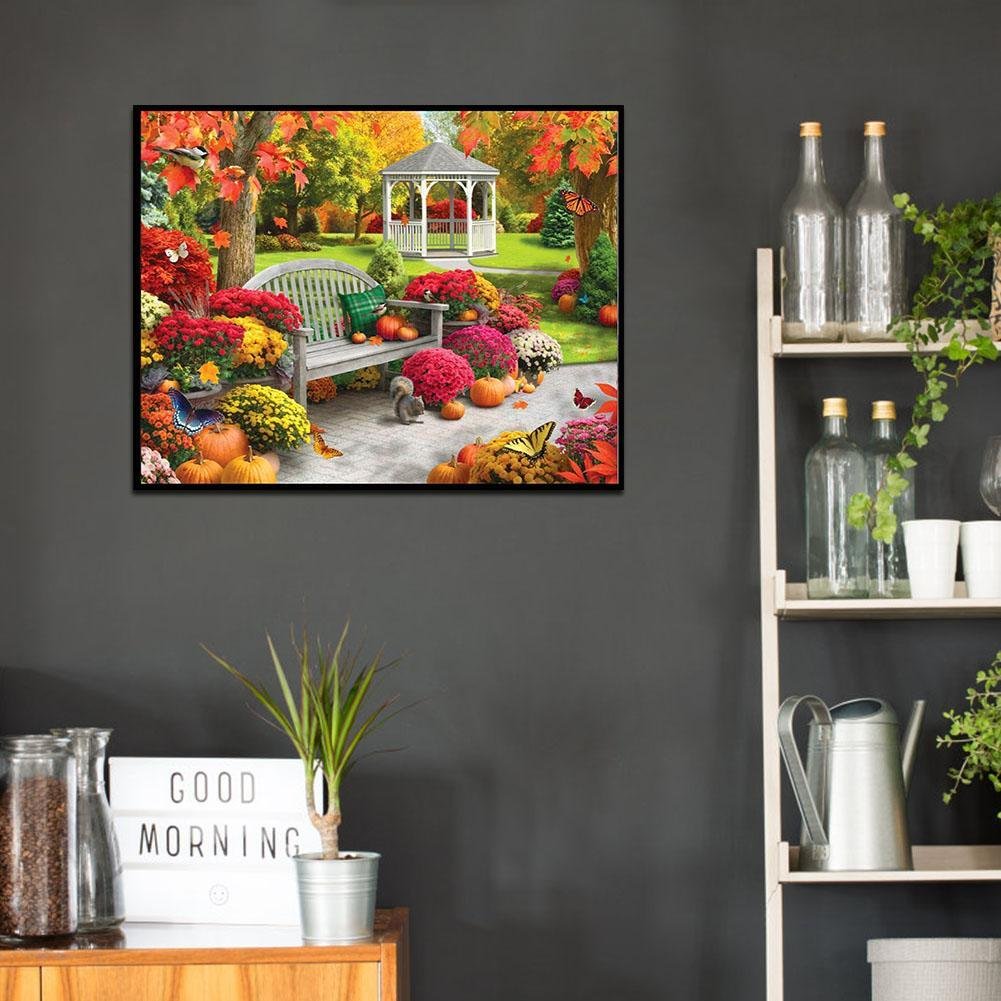 Pintura Diamante - Volta Completa - Jardim