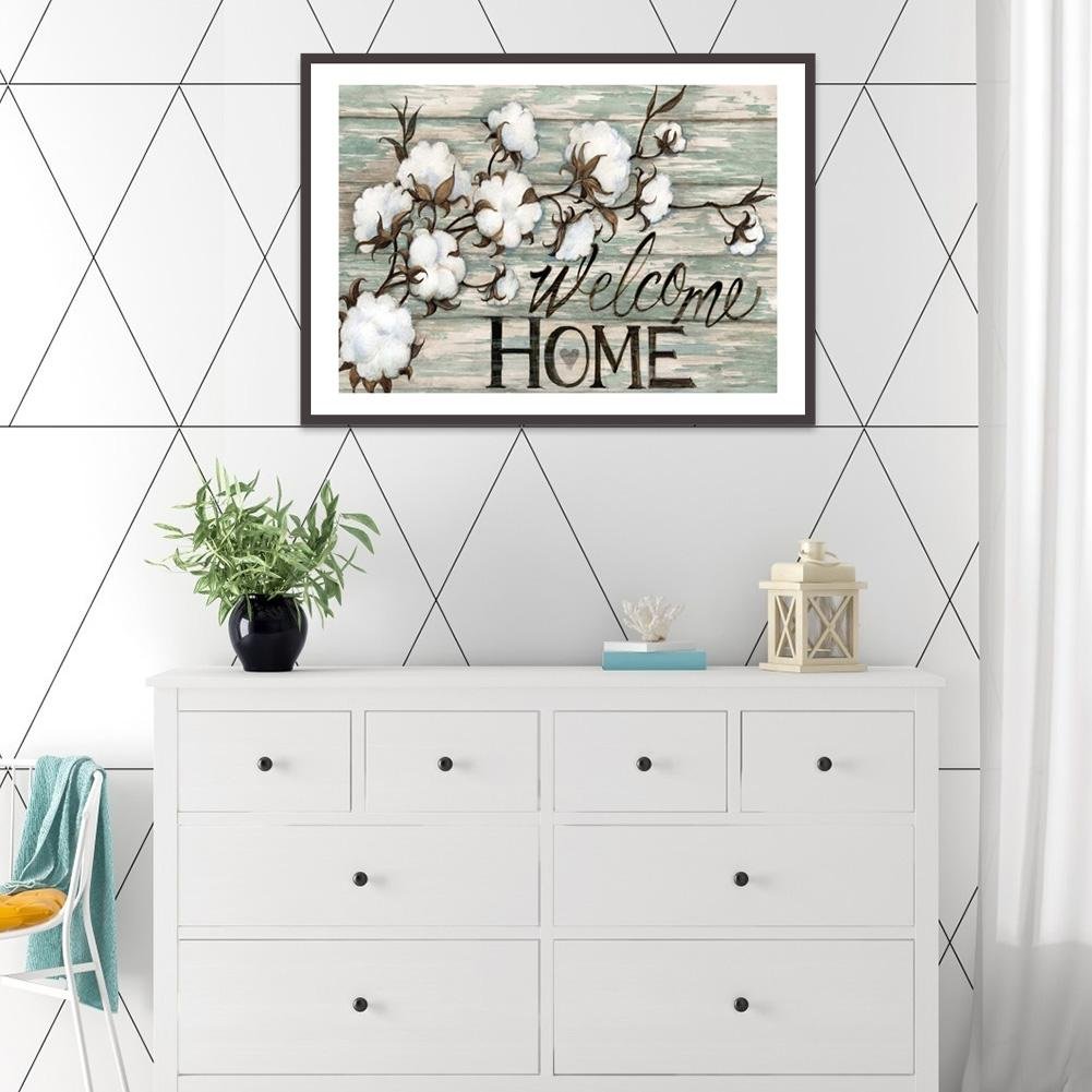 Diamond Painting - Full Round - Welcome Home