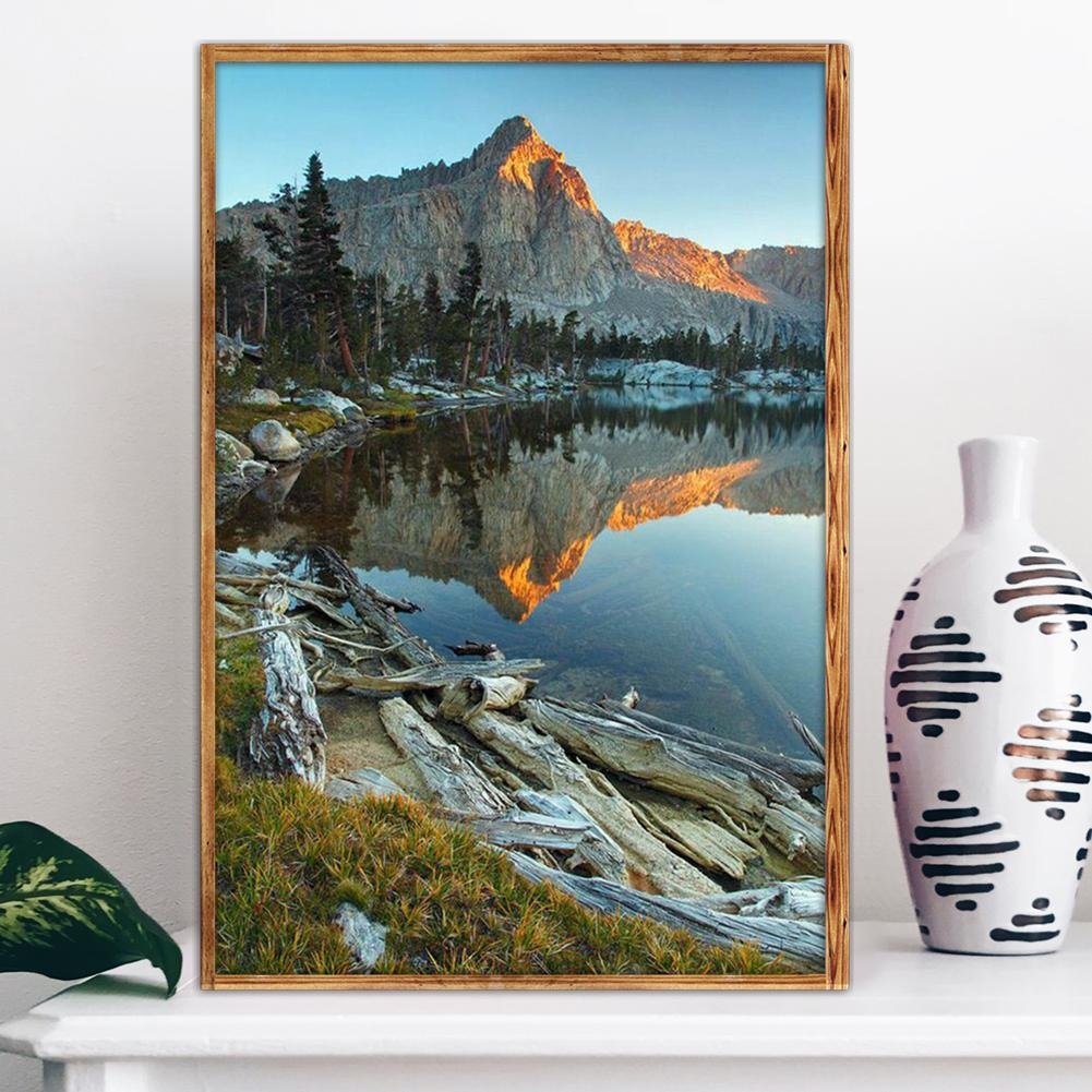 Pintura Diamante - Rodada Completa - Lago Mountain A