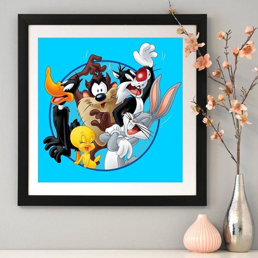 Diamond Painting - Full Round - Cartoon Animals