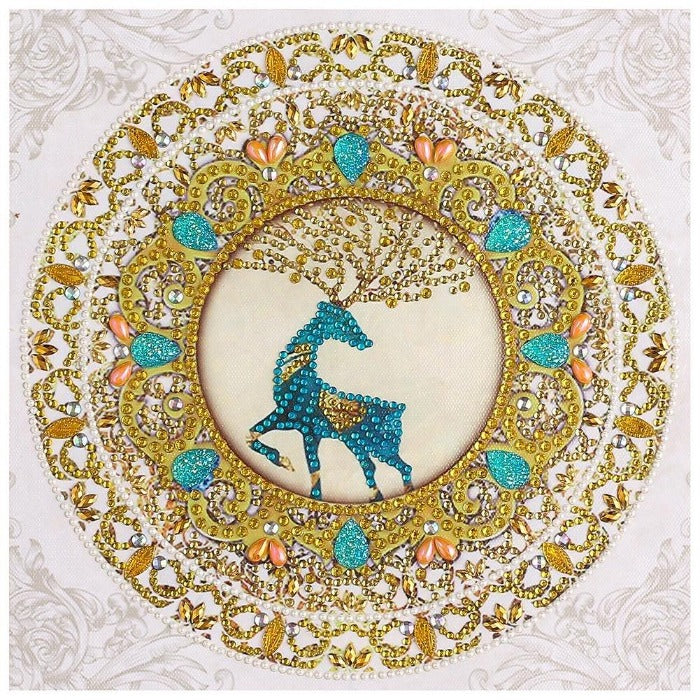 Mandala Horse Crystal Rhinestone Beads embroidery kits