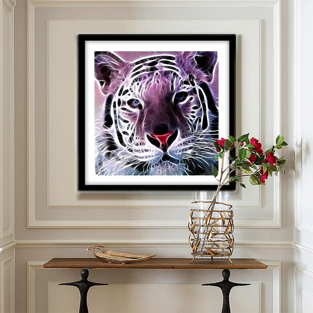 Diamond Painting - Full Round - Tiger 1