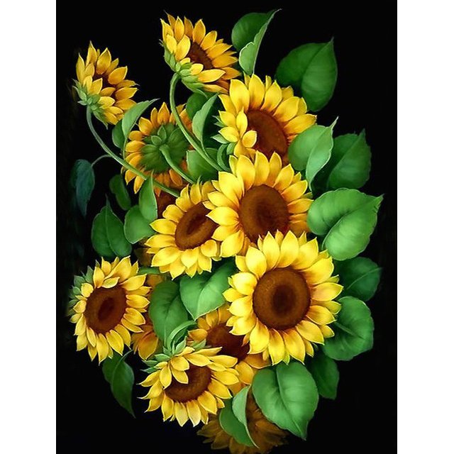 Diamond Paintings Art Full Drill Sunflower