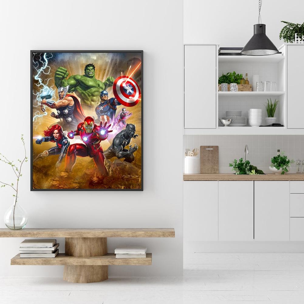 Diamond Painting - Full Round - Superhero