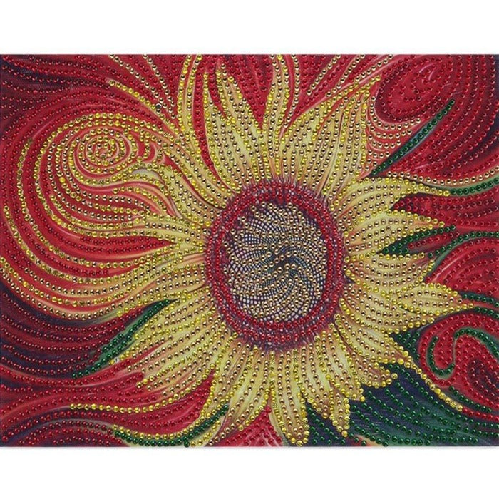 5D DIY Special Shaped Diamond Painting Sunflower Home Decor