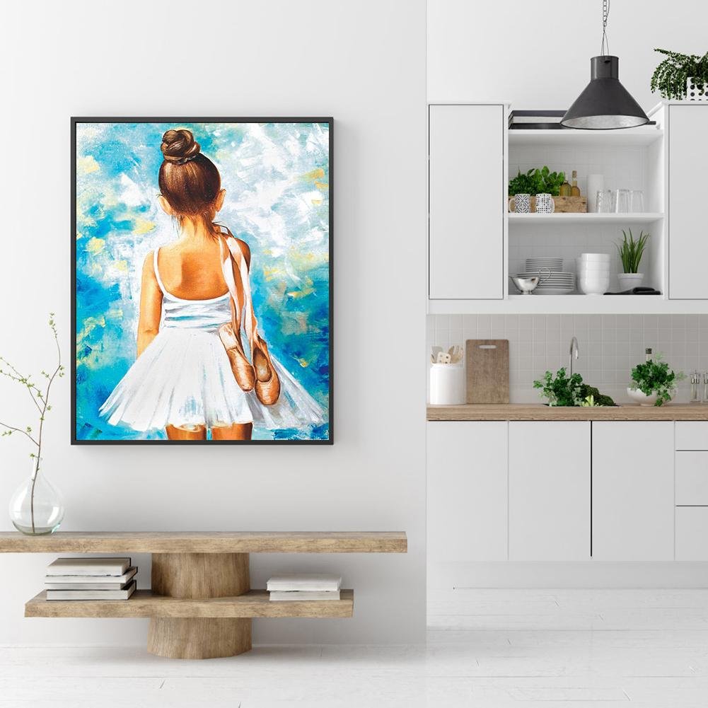 Diamond Painting - Full Round - Ballet Girl E