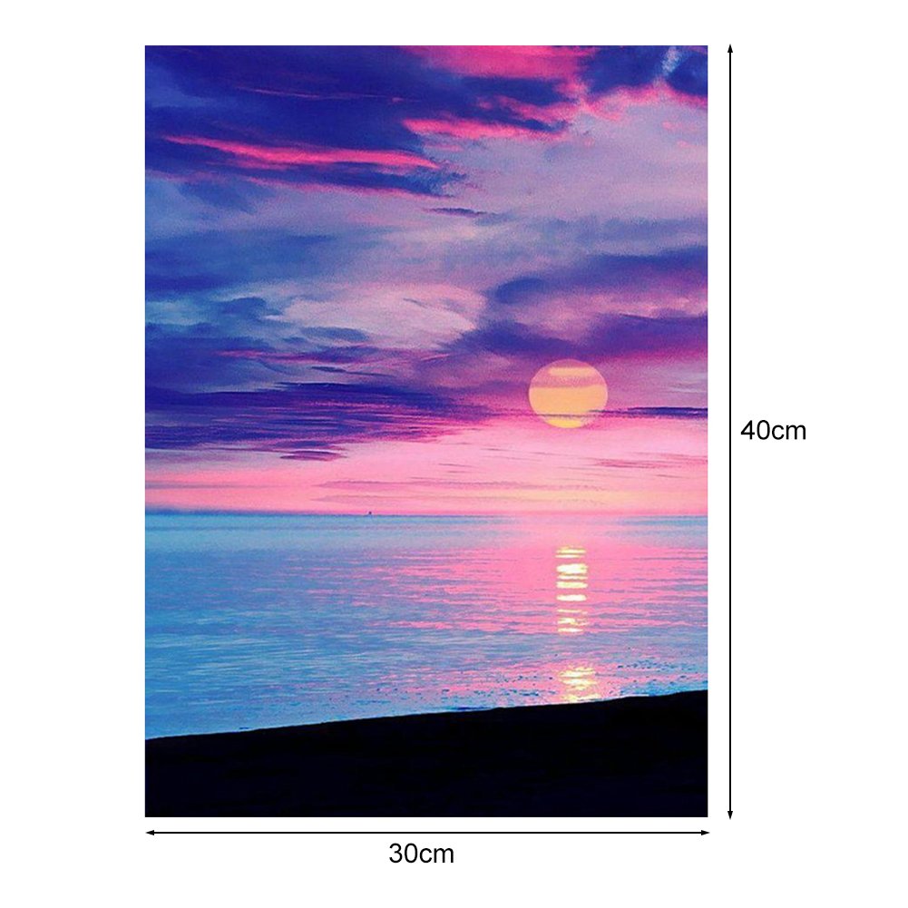 Paint By Number - Oil Painting - Sunrise (40*30cm)