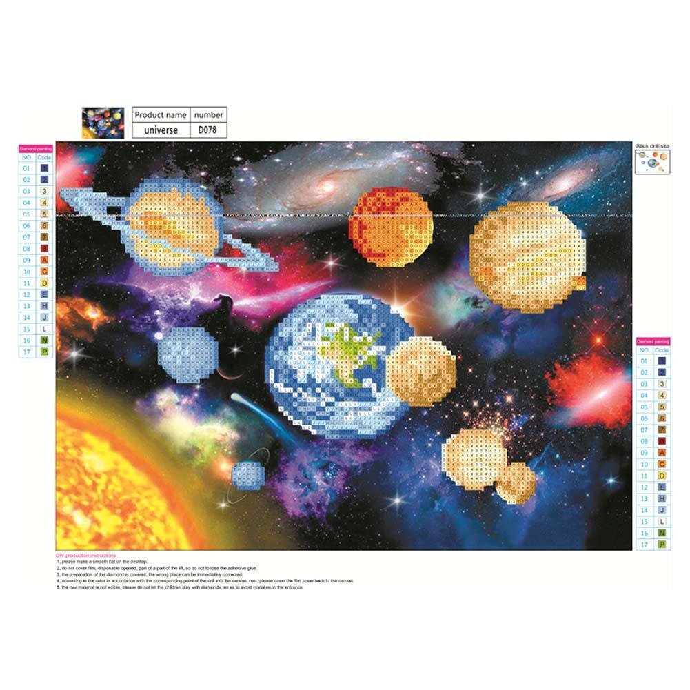 Diamond Painting - Partial Round - Outer Space