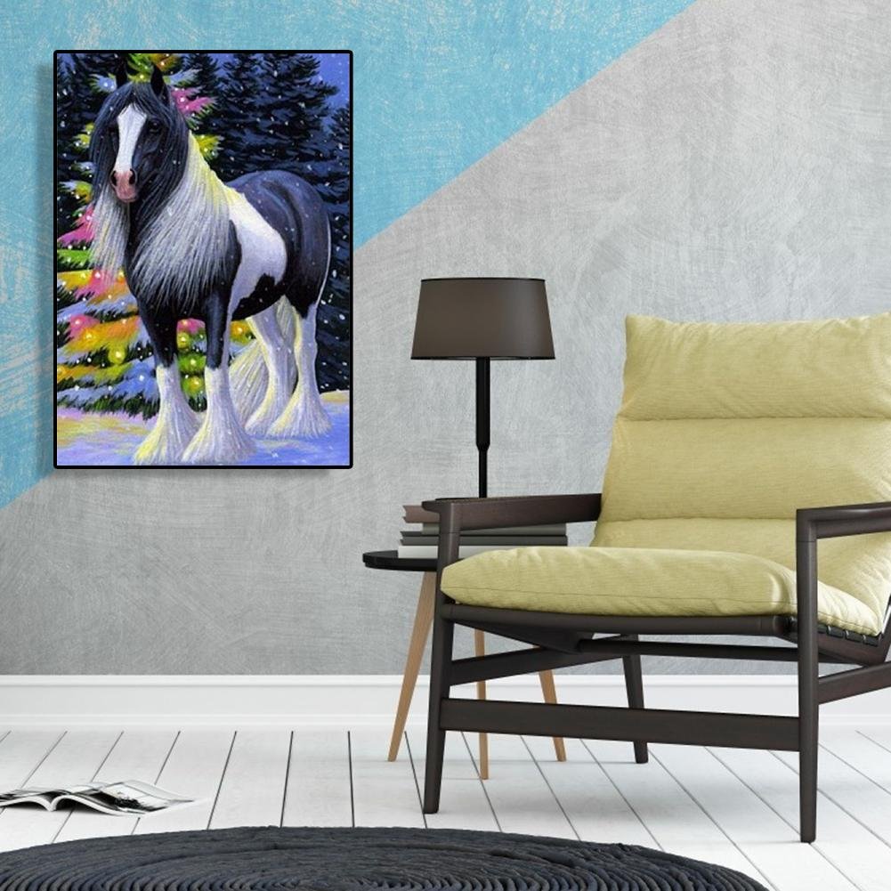 Diamond Painting - Full Round - Horse J