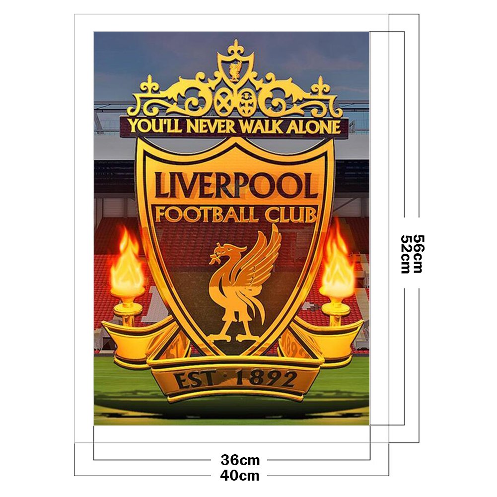 Ponto cruz estampado 11ct - Liverpool (40*56cm)