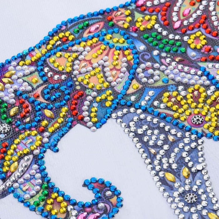 Elephant Part Drill Special Shaped Rhinestones Diamond Painting¡¾diamondpaintingsart¡¿