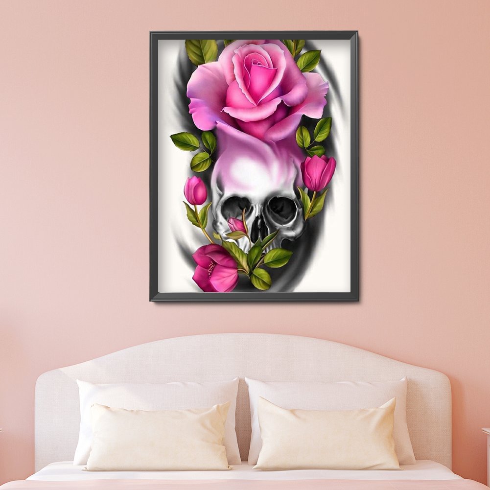 Diamond Painting - Full Round - Skull Head