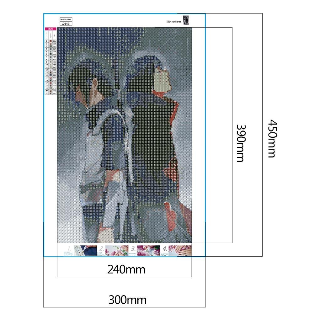 Diamond Painting - Full Round - Naruto Character