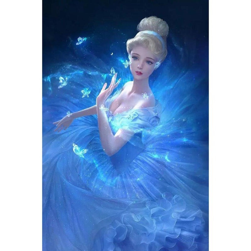 DIY 5D Crystal Rhinestone Diamond Painting Kit Beauty