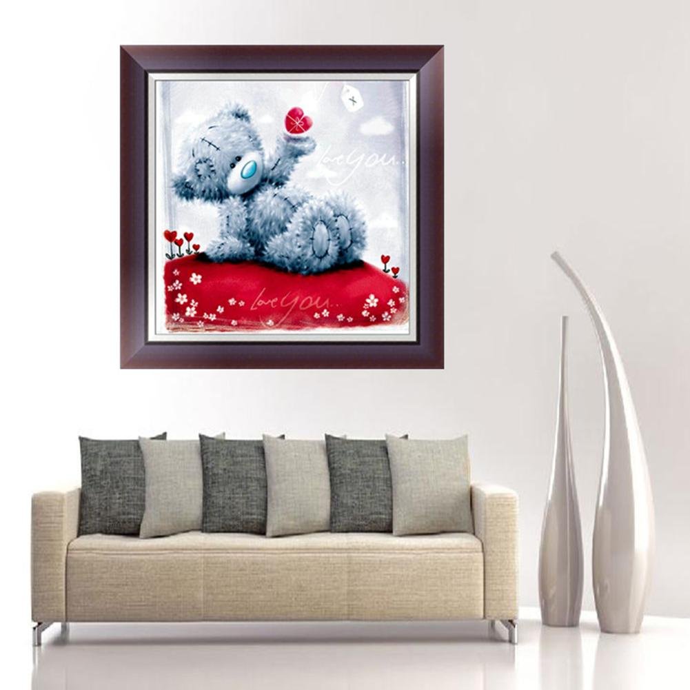 Diamond Painting - Partial Round - Bear C