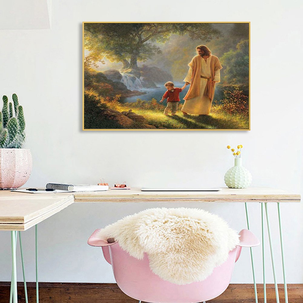 Diamond Painting - Full Round - Jesus 3