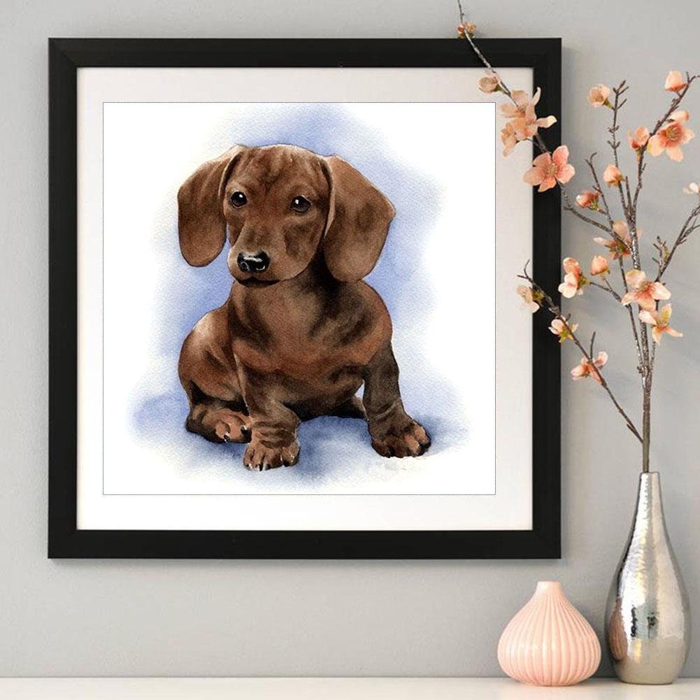 Diamond Painting - Full Round - Dog 1