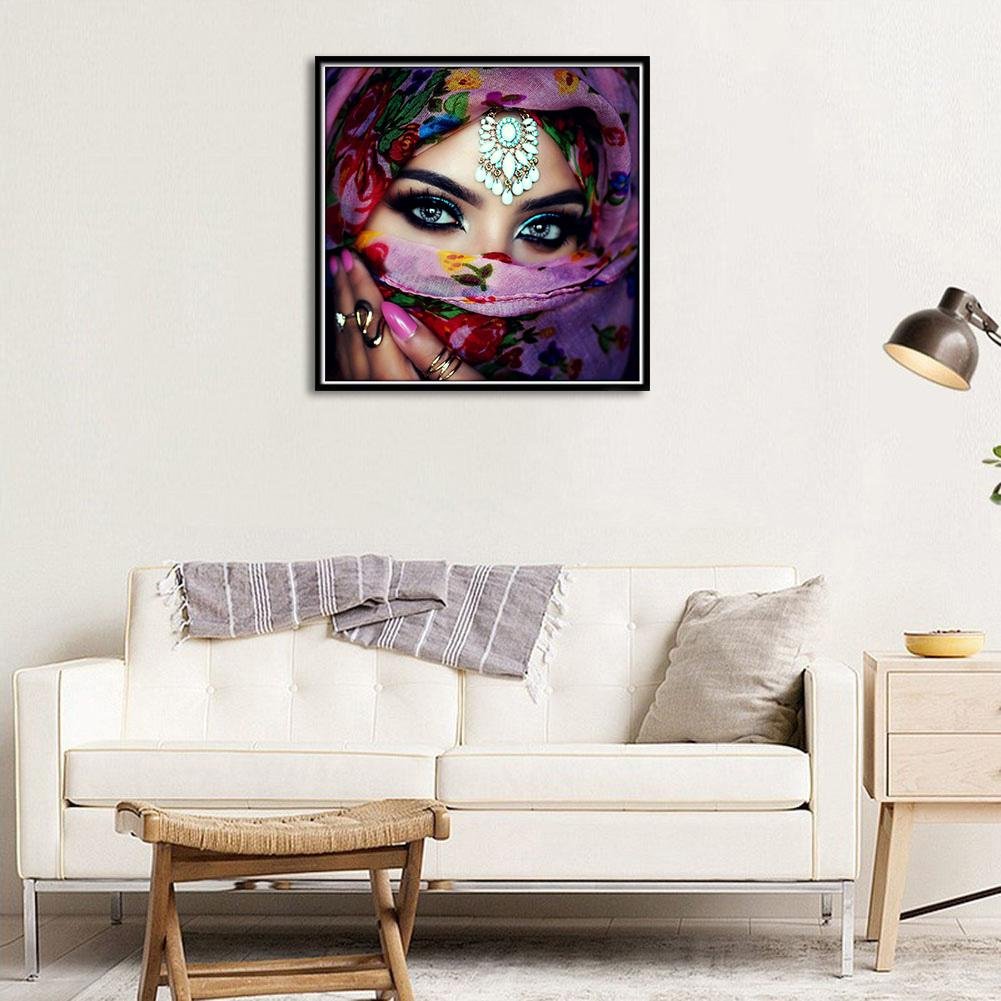 Diamond Painting - Full Round - Masked Beauty C