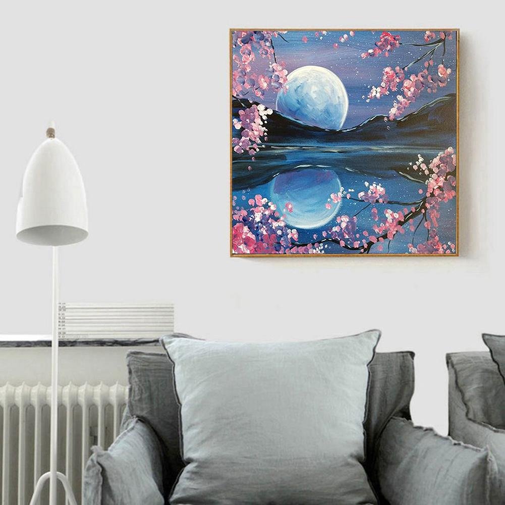 Diamond Painting - Full Round - Rising Moon