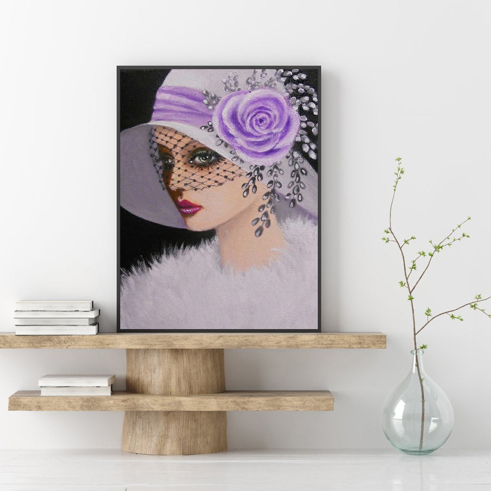 Diamond Painting - Full Round - Noble Lady B