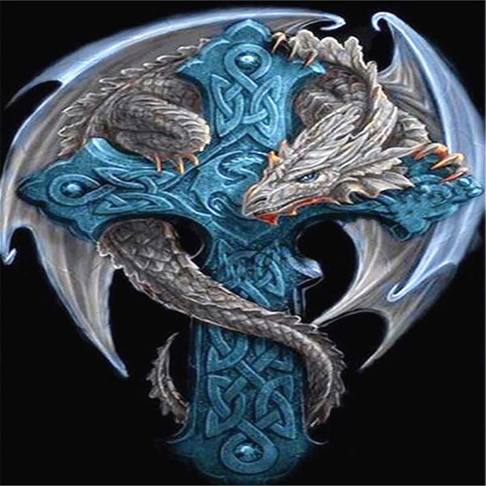 Diamond Painting - Full Round - Novelty Dragon