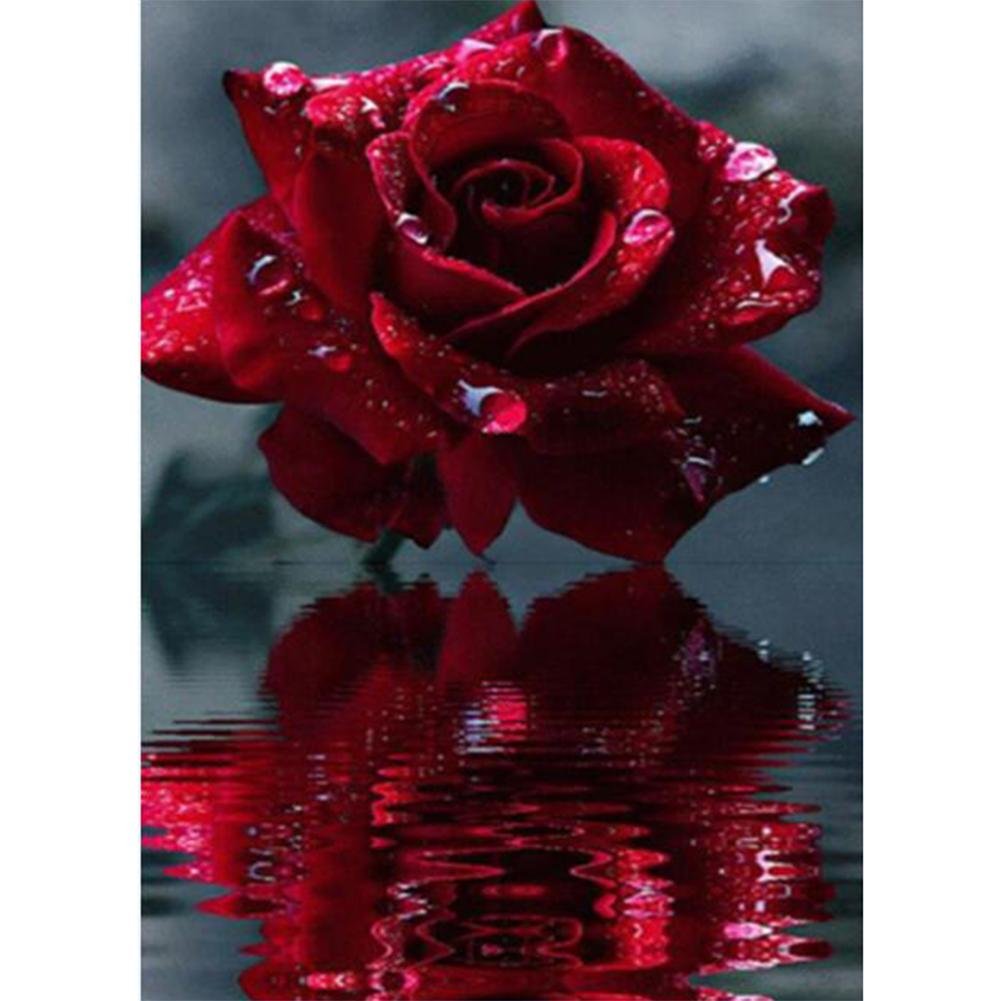 Red Rose Diamond Painting Kit