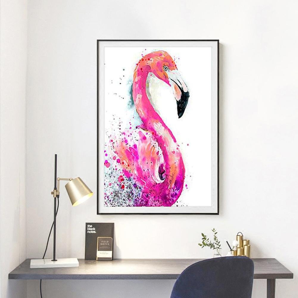5D DIY Diamond Painting Kit - Full Round - Flamingo
