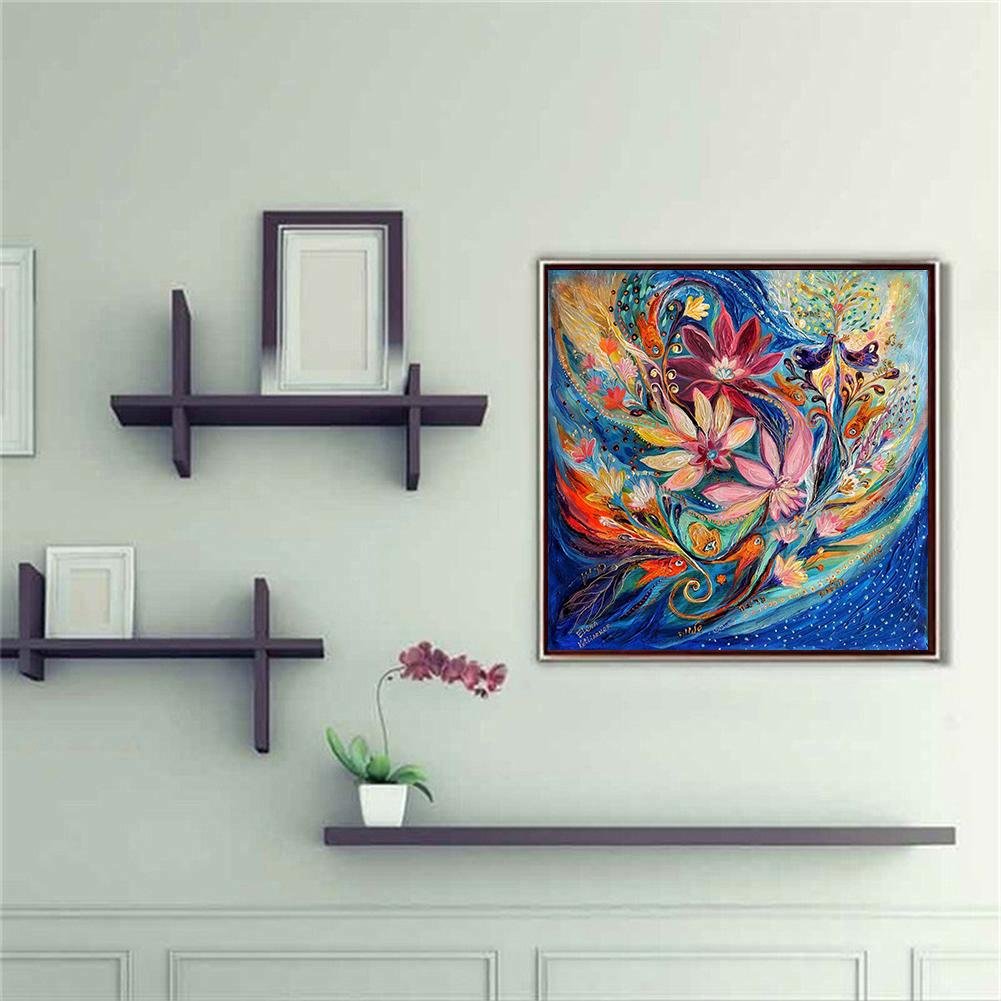 Diamond Painting - Full Round - Exaggerated Flower
