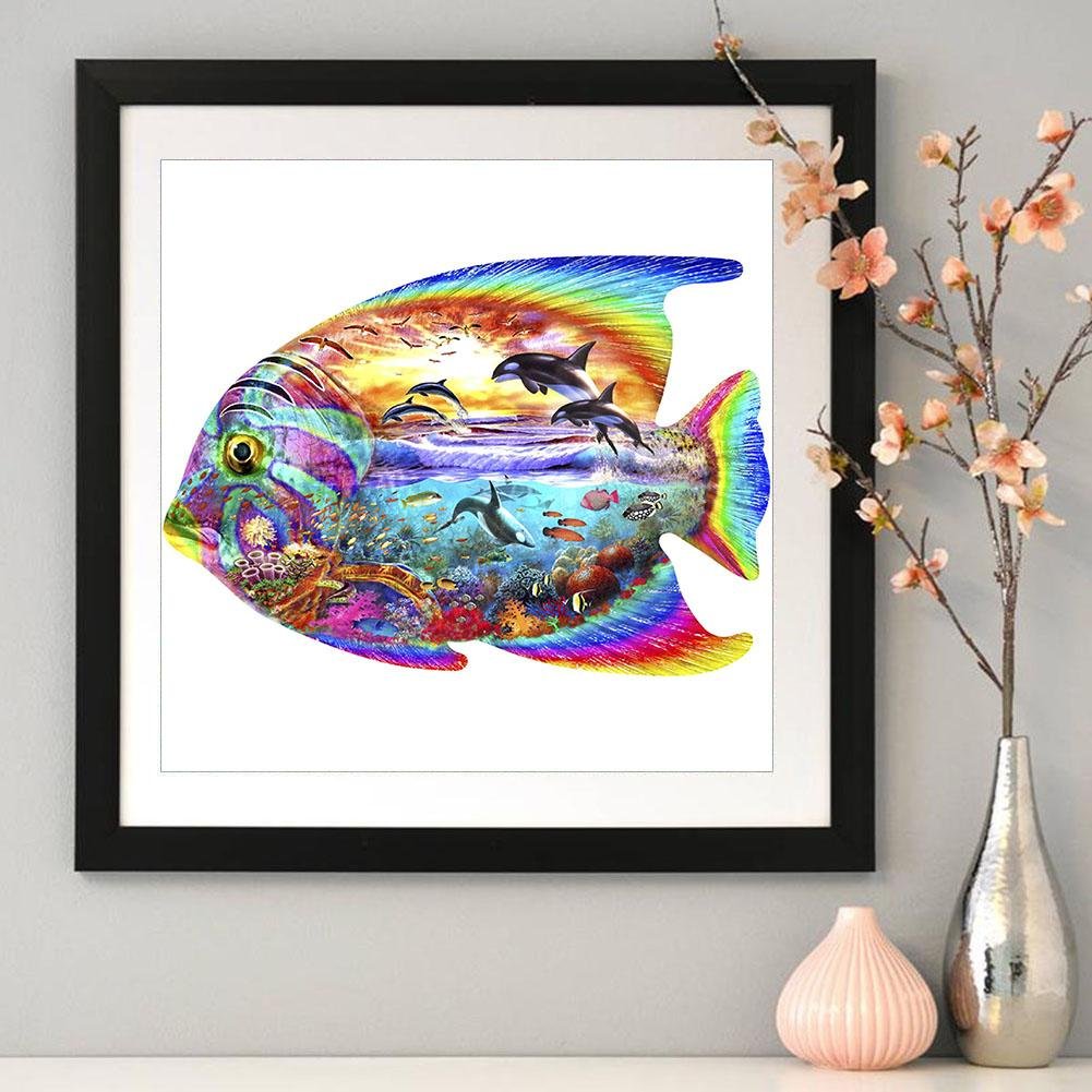 Diamond Painting - Full Round - Fish A