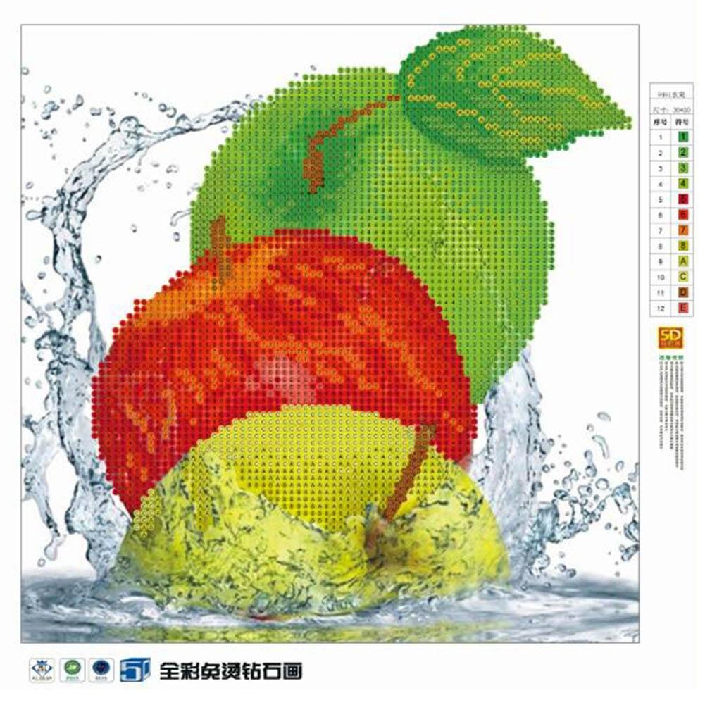 Diamond Painting - Partial Round - Apple