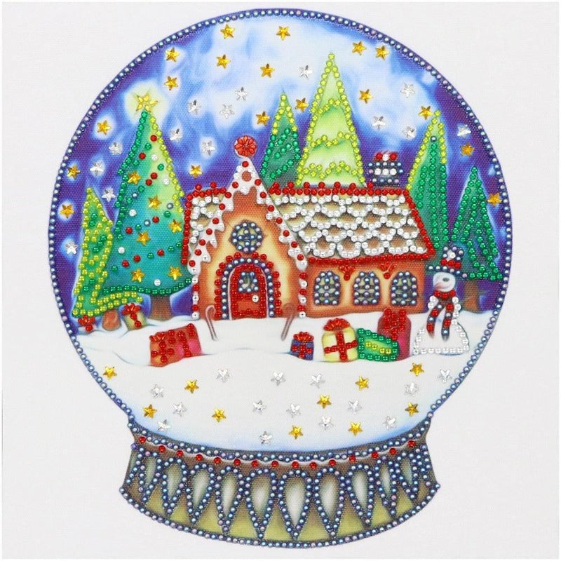 5D Diamond Painting (Part Drill) - Crystal Rhinestone - Christmas Balls