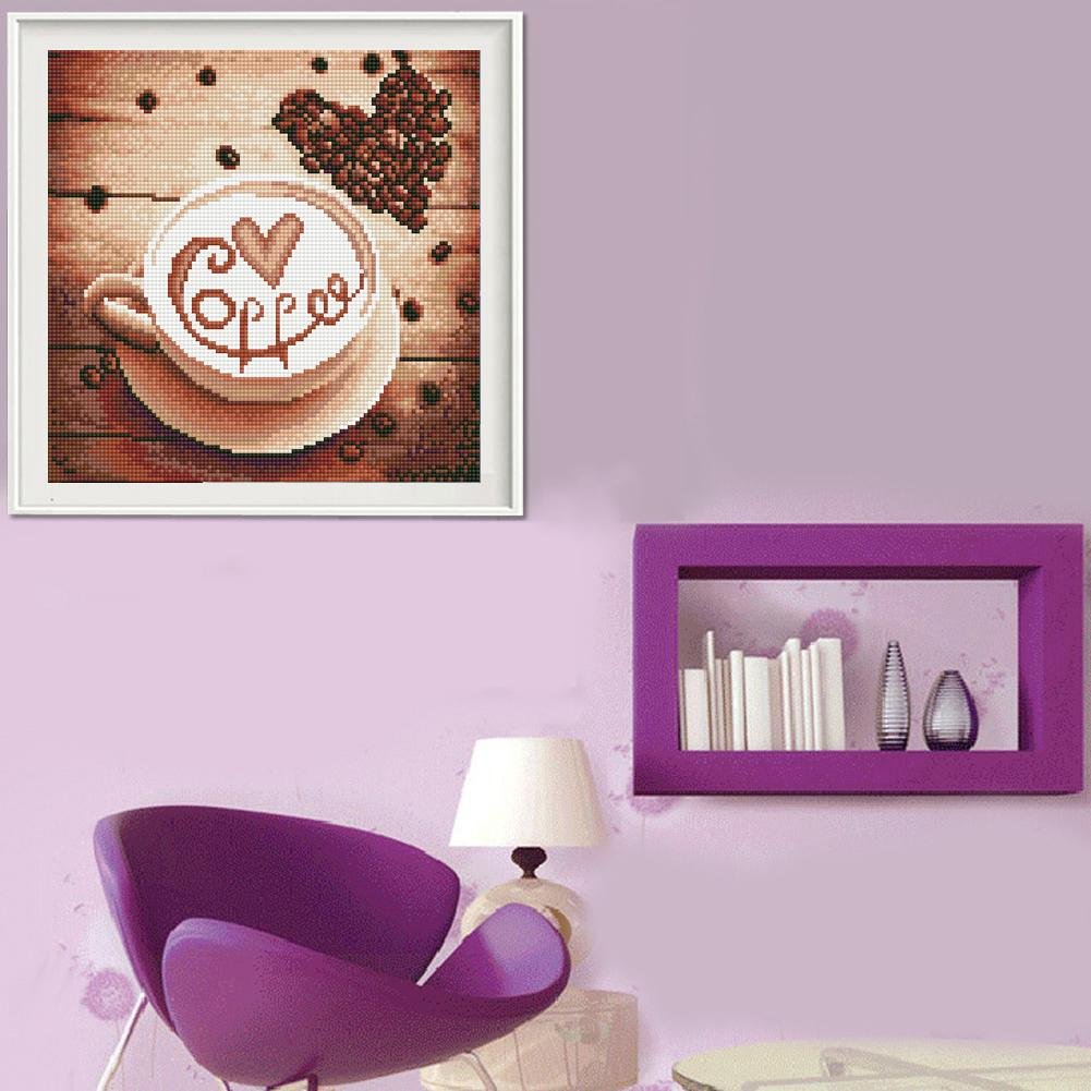 Diamond Painting - Full Round - Coffee