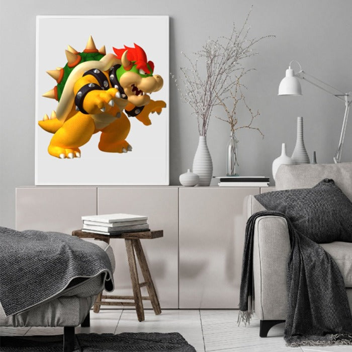 Oil Painting Handmade Acrylic Wall House Decoration Cartoon Monster