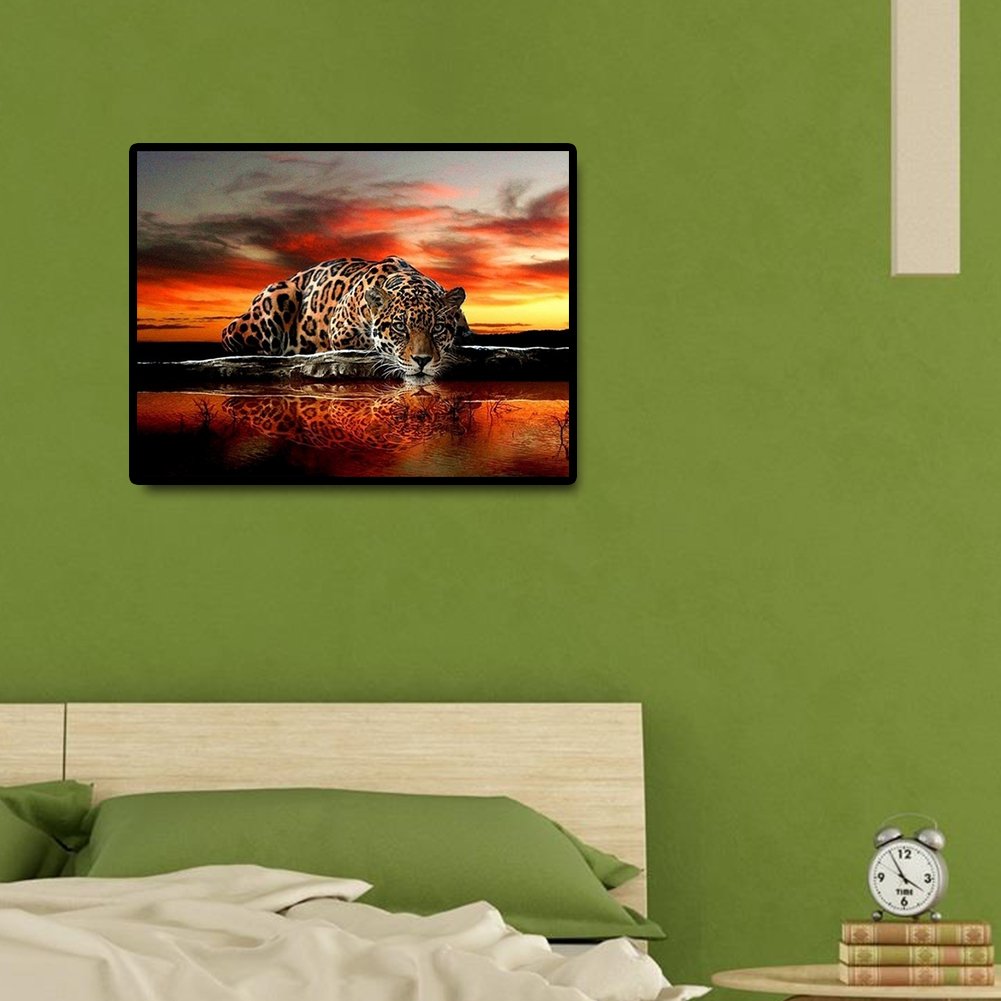 Diamond Painting - Full Round - Tiger A