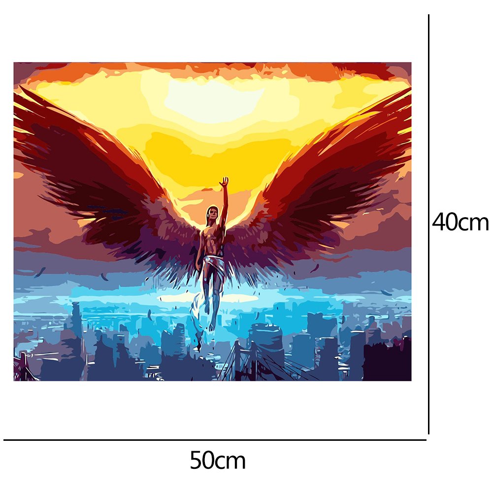 Paint By Number - Oil Painting - Wings Man (40*50cm)