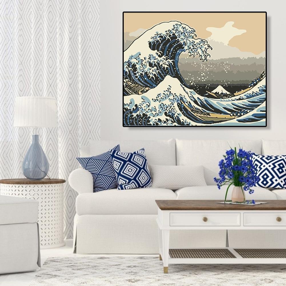 Paint By Number - Oil Painting - Surf (40*50cm)