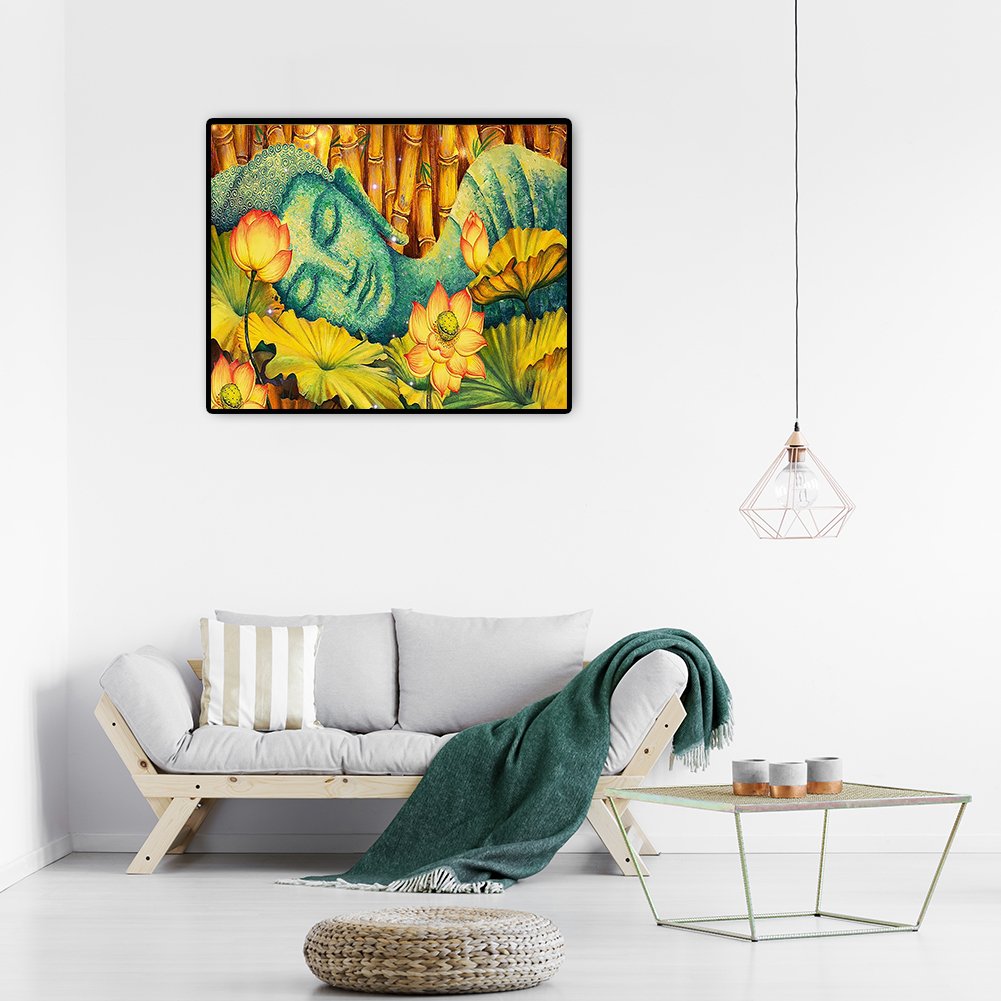 Paint By Number - Oil Painting - Sleeping Buddha (40*50cm)