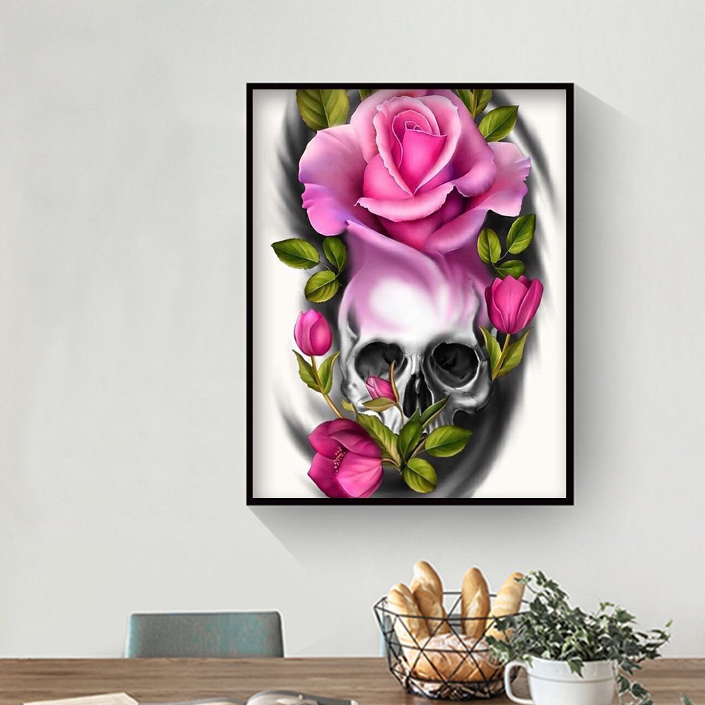 Diamond Painting - Full Round - Skull Head