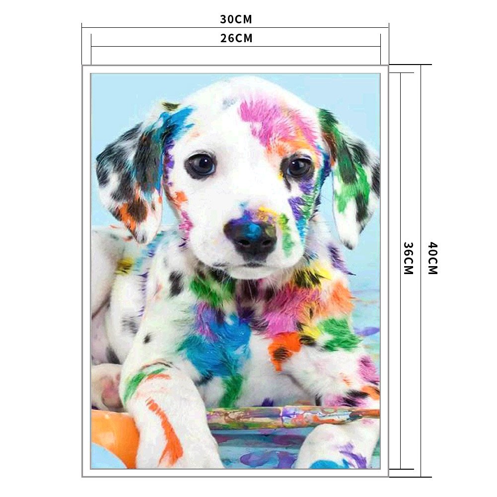 11ct Stamped Cross Stitch - Dog (36*46cm) C
