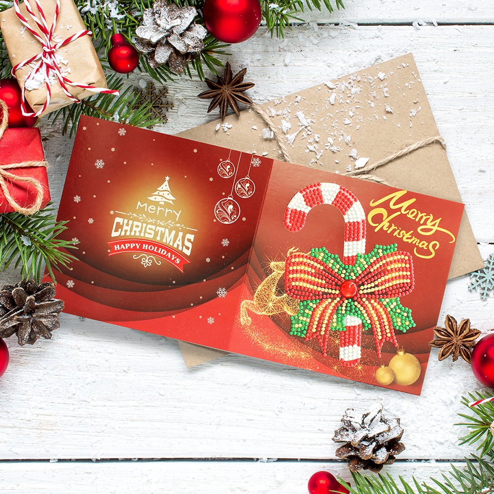 DIY Diamond Painting Greeting Card - Candy