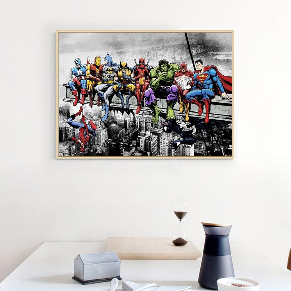 Diamond Painting - Full Round - Heroic Alliance