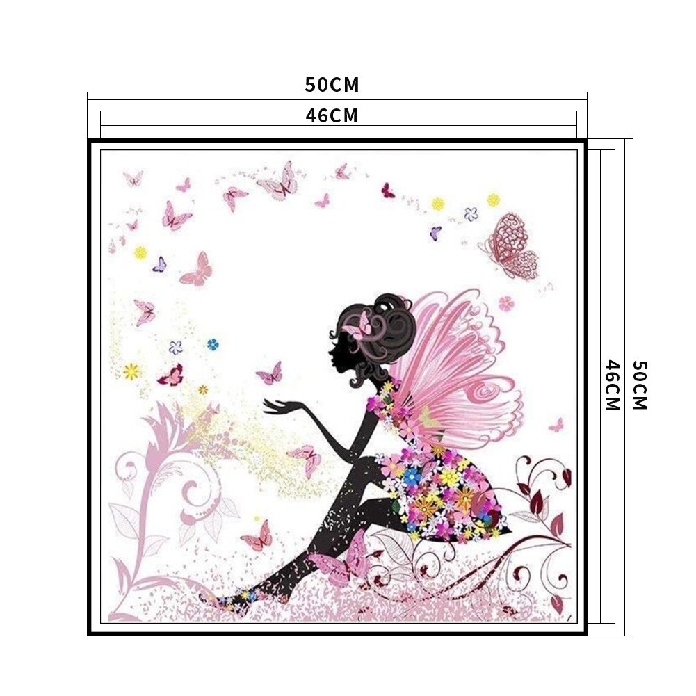 11ct Stamped Cross Stitch - Butterfly Fairy (50*50cm)