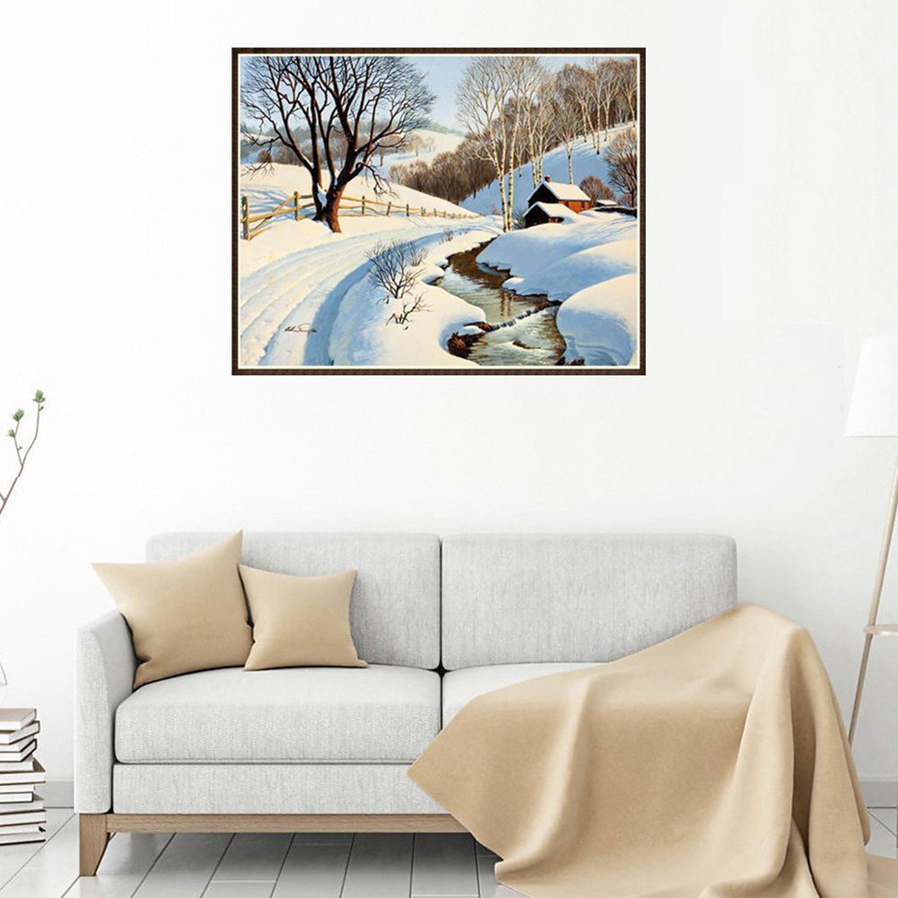 Diamond Painting - Full Round - Season Scenery