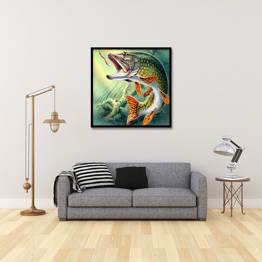 Diamond Painting - Full Round - Fish (40*40cm)