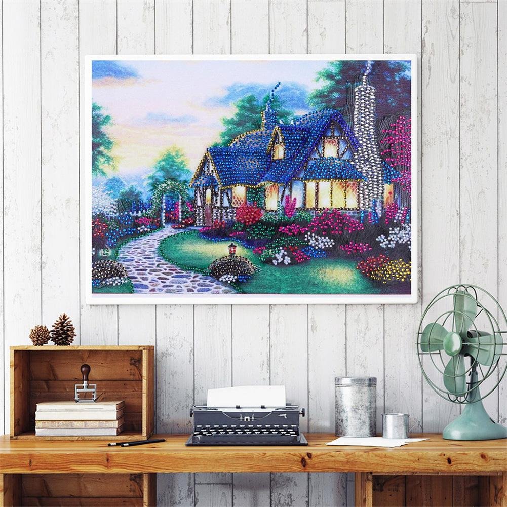 Pintura Diamante - Cristal Strass - Casa de Campo