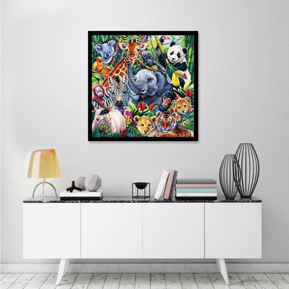 Diamond Painting - Full Round - Animal World