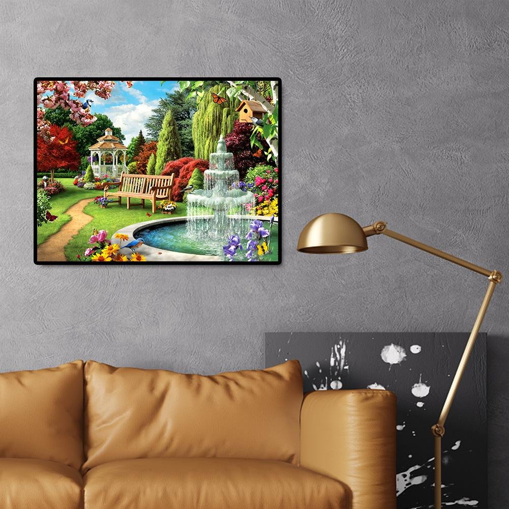 Pintura Diamante - Volta Completa - Pátio