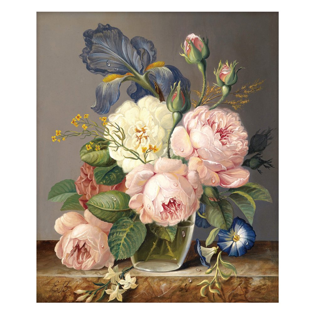 11ct Stamped Cross Stitch Flower (60*78cm)