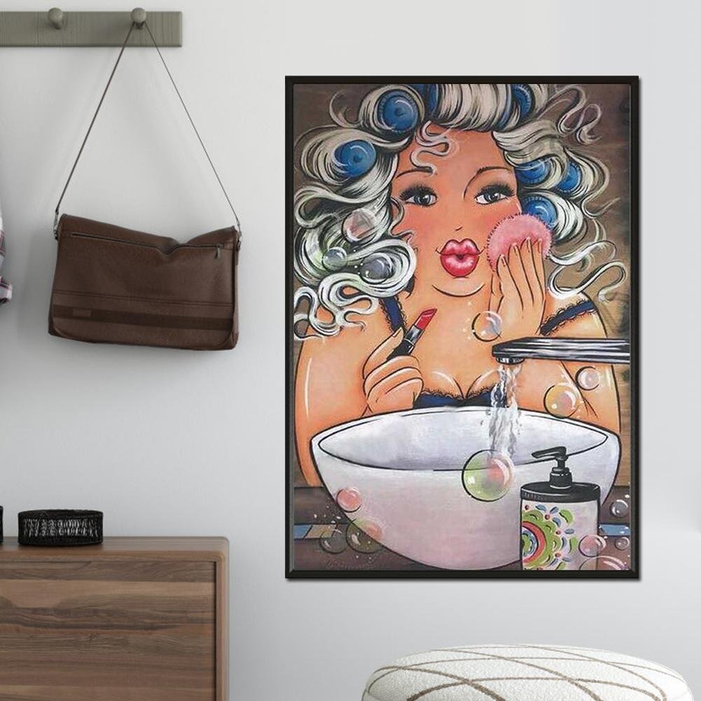 Pintura Diamante - Redondo Completo - Limpeza de Rosto